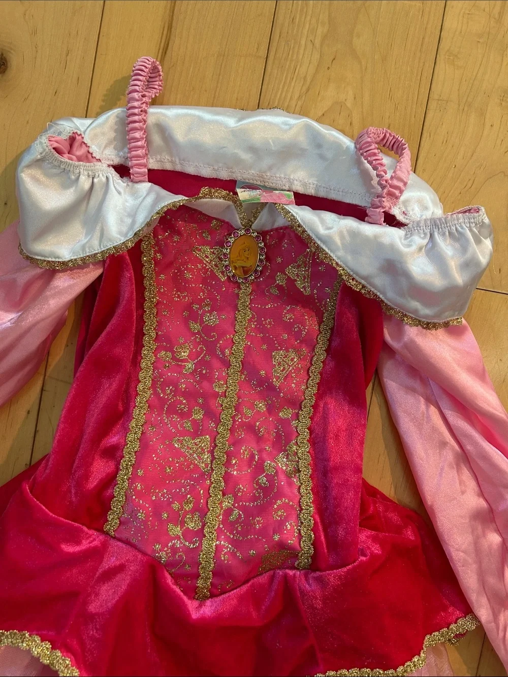 Disney Store Aurora Sleeping Beauty Costume 7/8Y